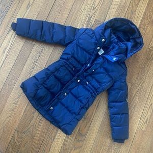 Girls Gap Puffer Coat size 6/7